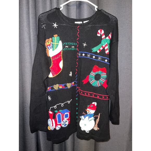 Ugly Christmas Sweater Size Medium - Picture 1 of 3